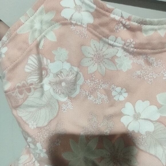 Altar'd State Pink Cotton Crop Top with floral print Size XS - Picture 5 of 7